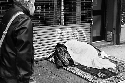 Homeless : Street Life : New York : Personal Photo Projects : Photos : Richard Moore : Photographer